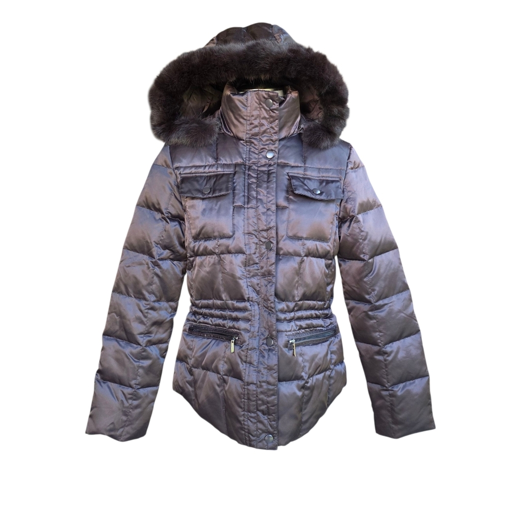 Kenneth Cole Reaction Women's Lightweight Puffer ZipJacket